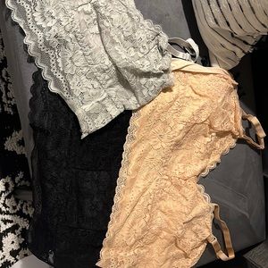 Set of 3 Bralettes brand new!!!